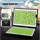 thumbnail image 4 of Tablero magnético para entrenamiento de fútbol, equipo de entrenamiento de fútbol plegable con bolígrafo, herramienta de entrenamiento, tablero guía de estrategia de entrenamiento para, 4 of 4