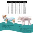 thumbnail image 2 of Camisas para mascotas estampadas para cachorros de verano para perro chaleco fresco lindo ropa de perro de algodón sudadera suave para ropa de mascota pequeña，S, 2 of 3