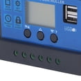 thumbnail image 2 of Controlador de Carga Solar PWM 12V 24V Regulador Inteligente Pantalla LCD Controlador de Cargador de Batería Solar para de Energía Solar ANGGREK Otros, 2 of 9
