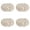 Beige, variant on Gytml 4Pcs Heat Resistant Braided Oval Woven Placemat Non- Washable Table Mat Thick Woven Hot Pot Trivet Mat For Kitchen Counter Dining Table(Pink-4Pcs)