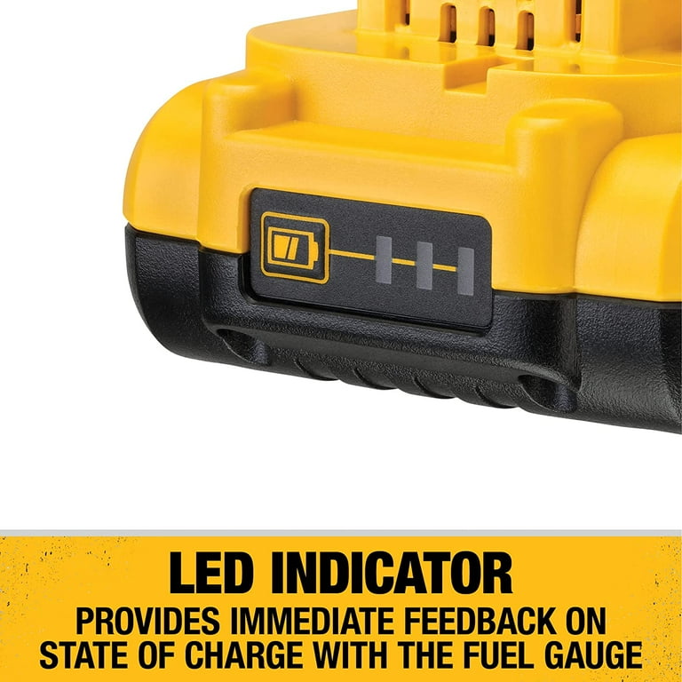 DEWALT DCB240 2 20V MAX 4Ah Compact Lithium Ion Battery 2 Pack