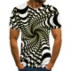 thumbnail image 1 of Blusa de manga corta con estampado de cuello redondo para hombre Pompotops oipoqjl5961, 1 of 2