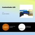 thumbnail image 3 of Abbraccia Luz LED trasera impermeable moto, 3 of 6