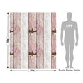 thumbnail image 3 of Rwraps Pink Wood Plank Distressed Blush Matte Vinyl Film Wrap 59in x 16ft Vinyl Vehicle Car Film, 3 of 9