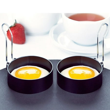 Amco Houseworks Nonstick Round Egg Rings, Set Of 2