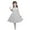 White, variant on FAOWME Kids Girls Strap Spliced Polka Dot Vintage Children Dress Princess Dress White 5-6 Years