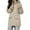 Khaki, variant on Active Rain Coat Women Waterproof with Hood Lightweight Rain Jacket Outdoor Trench Windbreaker Travel Long Rain Coats