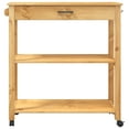 thumbnail image 3 of vidaXL Kitchen Trolley MONZA 84x40x90 cm Solid Wood Pine, 3 of 5
