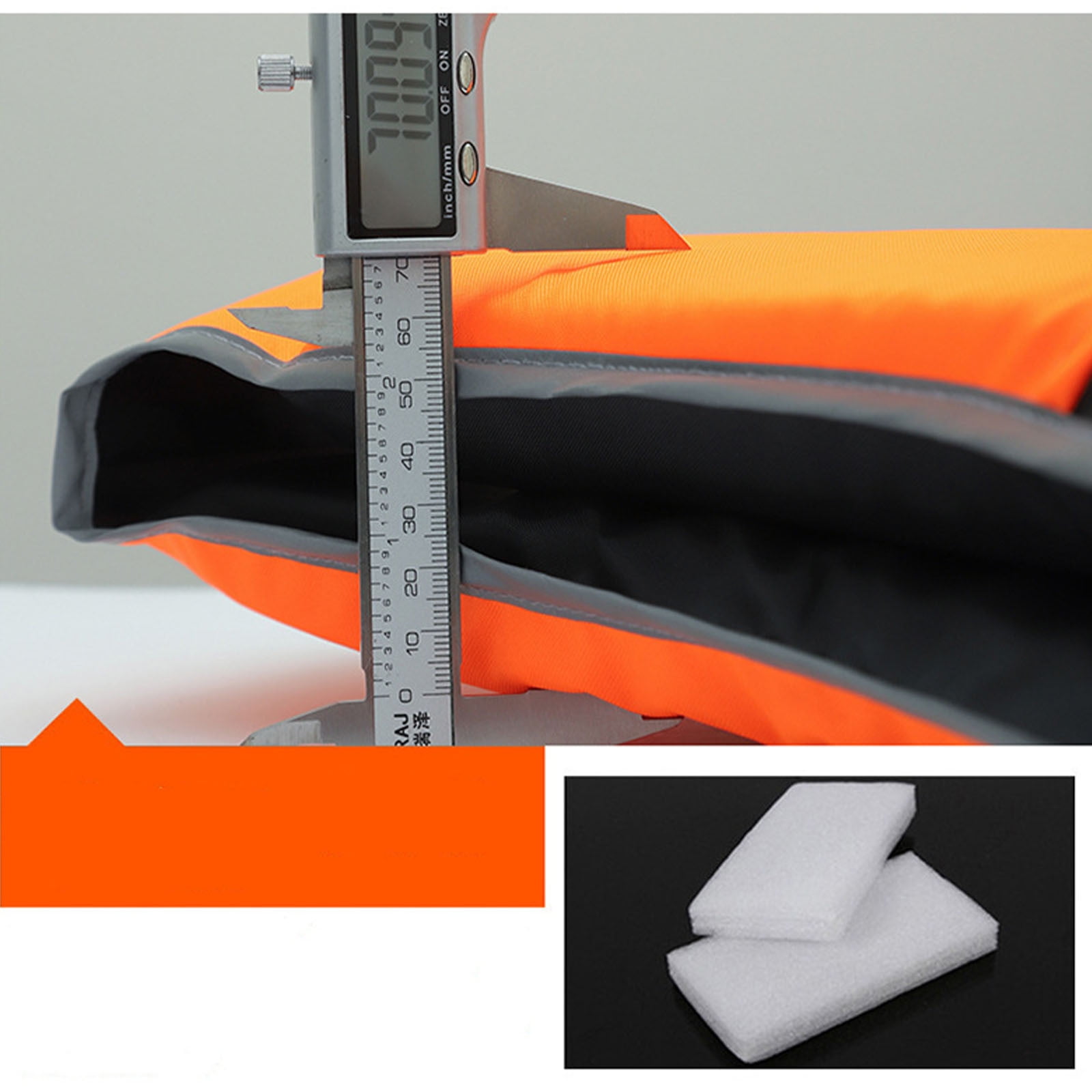 Life Jacket Adult for Outdoor Water Sports,Watersport Buoyancy Swim Vest Women's Men's Adjustable Straps Safety Jacket Great for Fishing Watersports,Boating,Swim,Other Water Sports