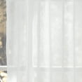 thumbnail image 5 of Mainstays Crushed Voile Sheer Curtain Single Panel, Indoor, White, 51"W x 63" L, Adult, 5 of 5