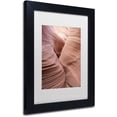 thumbnail image 2 of Trademark Fine Art "Spiral V" Canvas Art by Moises Levy White Matte, Black Frame, 2 of 4