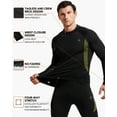 thumbnail image 4 of CL convallaria Mens Thermal Underwear Set with Fly, Long Johns Heavyweight Base Layer Winter Hunting Gear Sport Top and Bottom S-2XL, 4 of 6