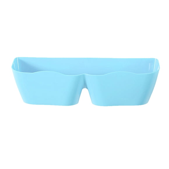 Wosthever Estante para zapatos para el hogar, estante para zapatos montado en la pared, soportes de plástico impermeables, estantes de Almacenamiento y organización del hogar Azul