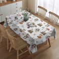 thumbnail image 2 of Forest Fairy Princess Pattern Rectangle Tablecloth 60"x84",Waterproof Polyester Rectangle Table Cloth, Wipeable Spillproof Polyester Tablecloth for Dining, Camping, Indoor and Outdoor, 2 of 5