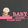thumbnail image 2 of CafePress - Baby Loading Maternity T Shirt - Maternity Dark T-Shirt, 2 of 3