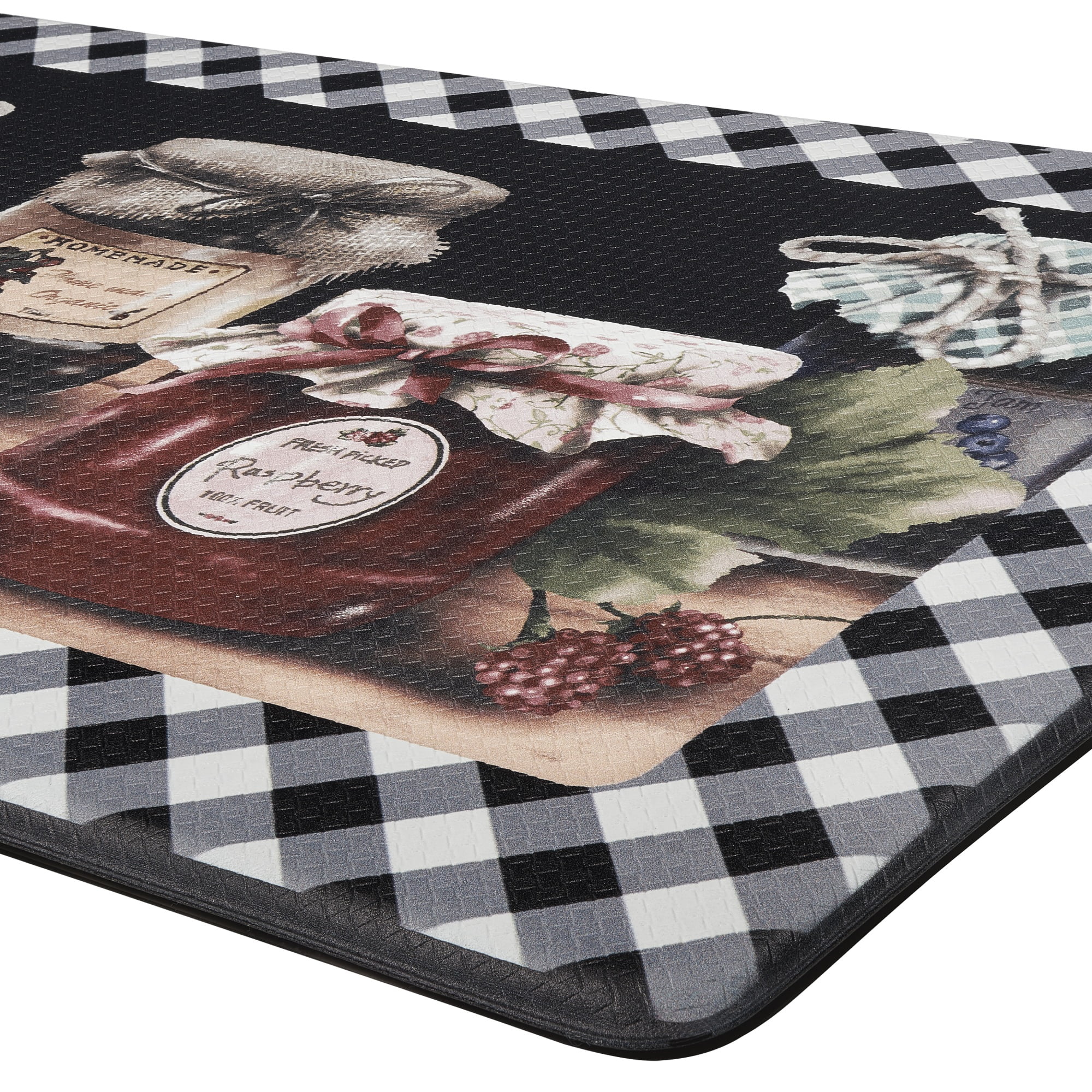 Achim Cucina Decorative Anti-Fatigue Floor Mat, Red, 18x30 Inches