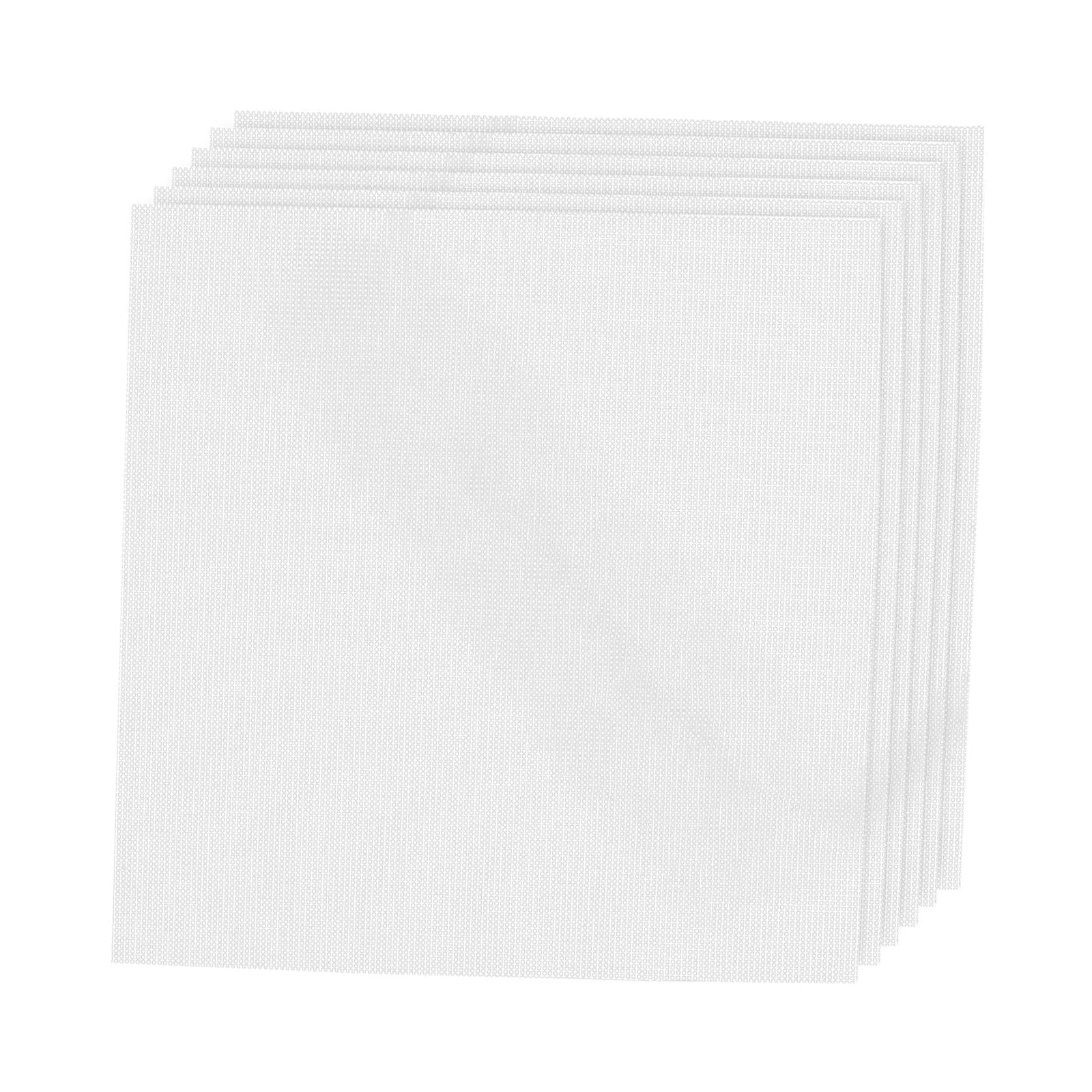 Reusable Steamer Mesh Pad Square Pastry Accessories Easy to Clean 14 inch x 14 inch Steaming Sheets Silicone Steamer Liners 6pcs
