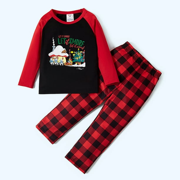 Smurf christmas pajamas new arrivals