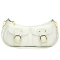 thumbnail image 1 of Sac à Main pour Femmes Grande Capacité PU Simple Sac à Main de Ville (Blanc), 1 of 8