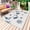 White Dark Blue, variant on Coastal Nautical Outdoor Rug 3x5 Ft - Reversible Patio Rug Outdoor Camping Rugs, Summer Ocean Octopus Starfish Grey Wave Indoor Outdoor Area Rugs, Non-Slip Outdoor Carpet Runner for Deck/Porch