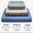thumbnail image 4 of Casper Sleep Dog Bed, Plush Memory Foam, Medium, Sand, 4 of 5