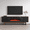 Walnut/Black, variant on Gram BL-EF Fireplace TV Stand