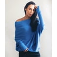 thumbnail image 2 of Suéter de color sólido europeo y americano Suéteres para mujer Suéteres casuales de invierno Suéteres holgados de color sólido Tops sexys, 2 of 5