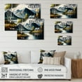 thumbnail image 4 of Designart Lake House Scenery In Summer I Canvas Wall Art, 4 of 5