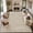 Dark Brown, variant on UERMEI 5'x7' Area Rugs for Living Room, Washable Rugs Boho Moroccan Area Rug Soft Neutral Geometric Bohemian Carpet Distressed Indoor Rug for Bedroom Dining Room Office Foldable Nonslip Rug, Brown