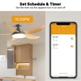 thumbnail image 3 of for Tuya WiFi Ceiling Fan Light Smart Switch Touch Interruptor Smart Home App, 3 of 4