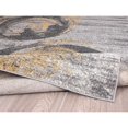 thumbnail image 5 of Modern Grey Indoor Machine-Made Rectangle Area Rug Laguna Collection 4' x 6' N/A 4' x 6', 5 of 5