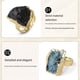 thumbnail image 2 of Anillo de cola de señora Minnieouse de piedra natural resistente y duradero cianita personalizada Type3 NO3, 2 of 6