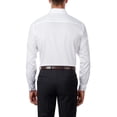 thumbnail image 2 of Camisa Calvin Klein, corte regular, antihierro, en espiga, blanca, 2 of 5