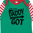 thumbnail image 4 of Inktastic Ain't No Daddy Like the One I Got Father's Day for Kids Boys or Girls Long Sleeve Baby Bodysuit, 4 of 5