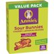 thumbnail image 1 of Annie's Sour Bunnies Fruit Flavored Snacks, Cherry, Lemon & Orange Flavors, Made With Organic Fruit Juice, 7 oz, 1 of 5