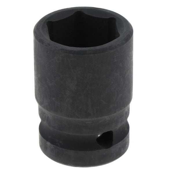 Juego De Dados De Impacto De Aire De Tuerca Profunda De 19 Mm Para Trabajo , Impulsión De Pulgada, 6 Puntos, De Longitud Macarena Enchufe de impacto métrico de 6 puntos