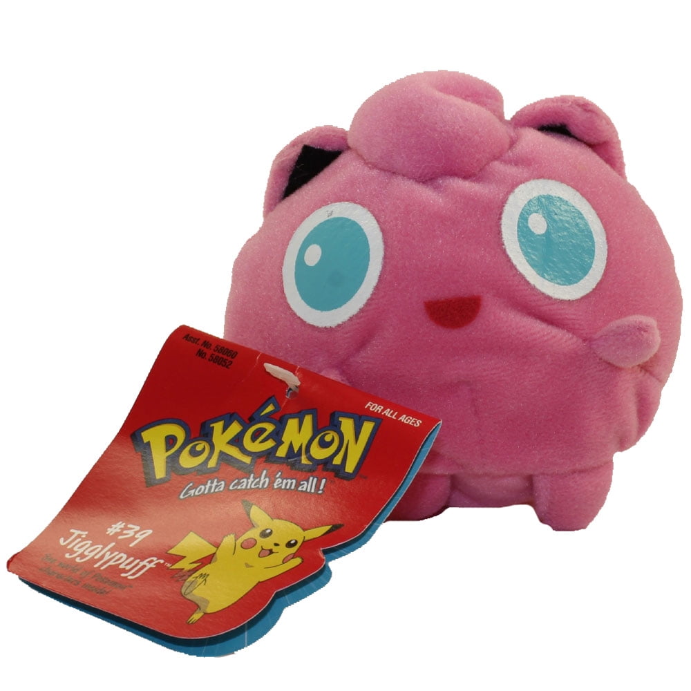 Pokemon Hasbro Plush - JIGGLYPUFF #39 (5 inch) - Walmart.com - Walmart.com