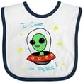 thumbnail image 3 of Inktastic Alien Boys or Girls Baby Bib, 3 of 4
