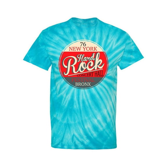 Hard Rock Concert Hall Tie Dye Cyclone Men -SPIdeals Designs, Male Small