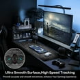 thumbnail image 3 of Large Extended Gaming Mouse Pad - Big Computer Mousepad for Home Office Gaming Work, 31.5x15.7 Inch, Non-Slip Rubber Base, Stitched Edges, Waterproof, 3 of 6