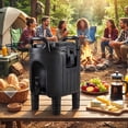 thumbnail image 2 of Costway 2.6 Gal Insulated Beverage Dispenser with Handles & Two-Stage Faucet for Catering, 2 of 10