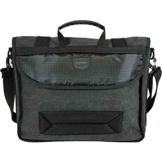 Mobile Edge Mecme5 Eco Friendly Cotton Canvas 15 6 To 17 3 Messenger Bag Ash
