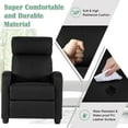 thumbnail image 6 of CL.HPAHKL Recliner Chair, Adult High-Density Sponge Cushion and PU Leather Reclining Chair for Living Room, Bedroom, Home Office, 6 of 7
