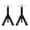 Black 04, variant on RV Adjustable Telescoping Stabilizer Jack Stands 2-Pack, 6000 lb Capacity, 16-31 Inch Height, Steel, Black for Trailers Campers