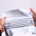 thumbnail image 5 of 100 Pieces Plastic Mailing Bags Mailing Envelopes Shipping Envelopes For Packaging, Storage, Shopping-white (25cm*35cm), 5 of 5