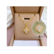 thumbnail image 3 of Collar De Moda Suerte Trébol Xtellar  Brillantes Mujer Dijes De Oro, 3 of 3