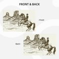 thumbnail image 4 of Placemats Set of 4 / 6, Wild West Desert With Cowboy Placemats for Dining Table Indoor/Outdoors Heat Resistant Washable Placemats 18" x 12", 4 of 8