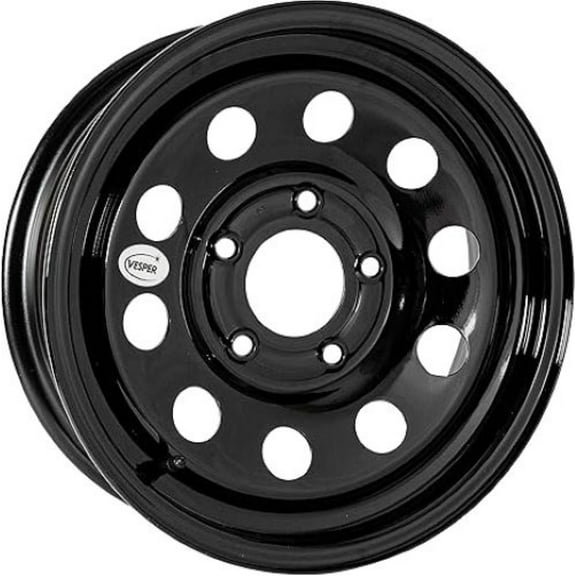 Taskmaster Vesper Steel Trailer Wheel Rim 15x6 5x5 Black Mod