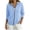 Light Blue-03, variant on Perfectbot Women's Zip Up Knit Cardigan Sweater Stand Collar Long Sleeve Warm Casual Outerwear