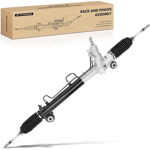A-Premium Power Steering Rack and Pinion Assembly, with Boots, Compatible with Toyota Camry LE 2002 2003 2004 2005 2006, 2.4L 3.0L, Replace # 4420033320 4420033321